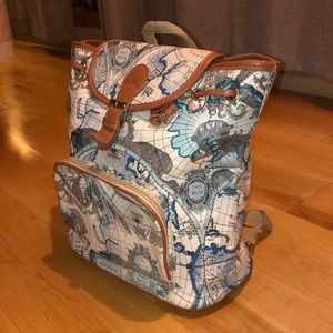 World Map Backpack